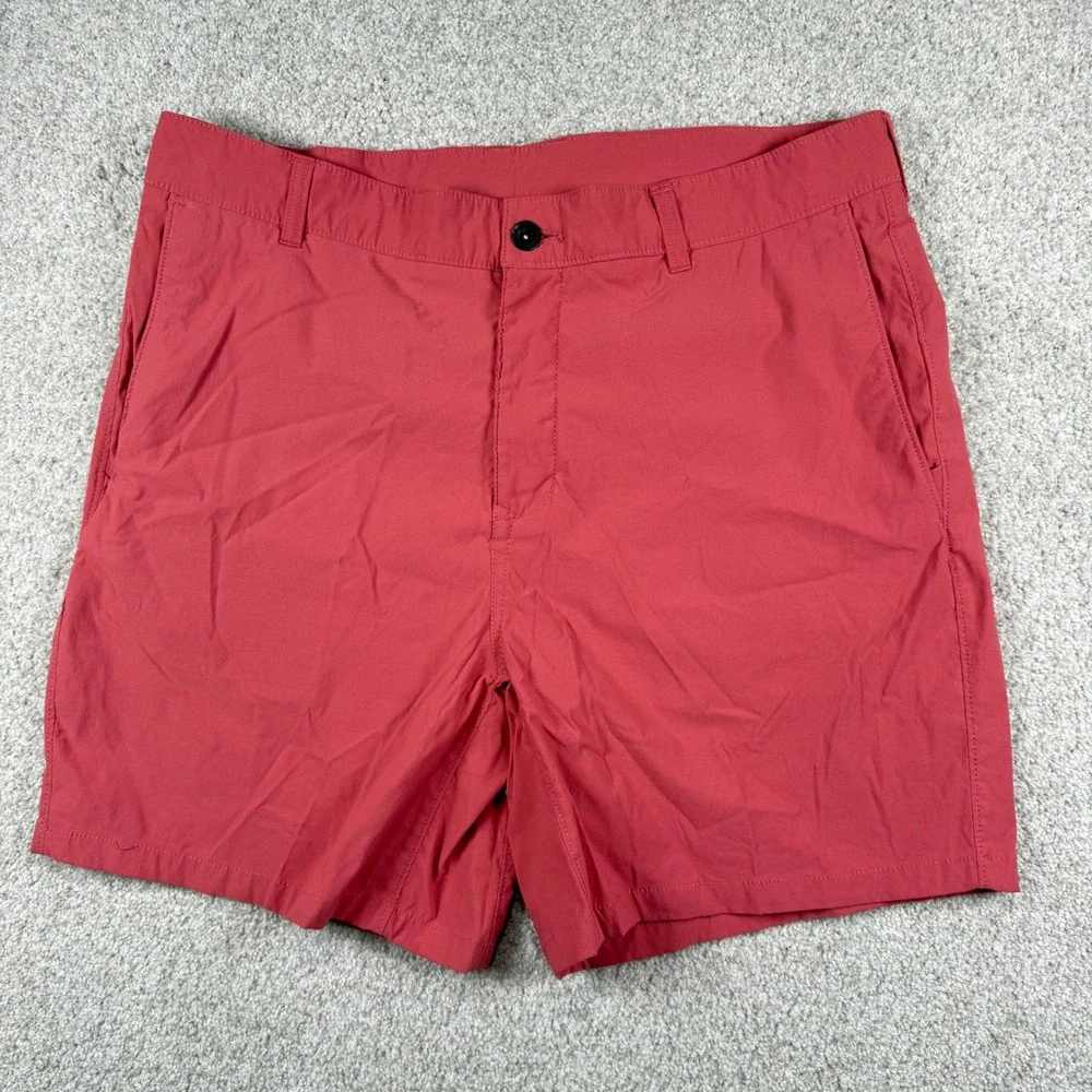 The North Face Shorts Mens 36 Red Paramount Horizon‎ Hiking NF0A5J9A
